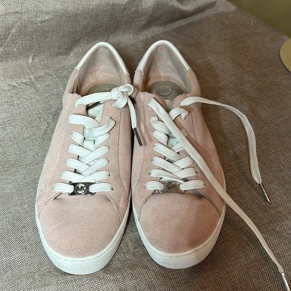 Michael Kors Irving Lace up Sneakers Size 8 - Picture 1 of 11